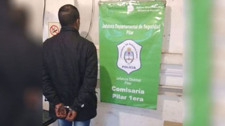DETENIDO. Ángel Marabotto Duarte (42) es el padre del acusado y sería quien manejó el auto después del asesinato. .