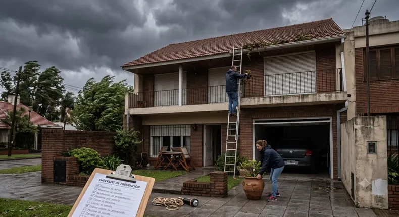 El Niño a full: prevención en el hogar por tormentas severas. (LN).