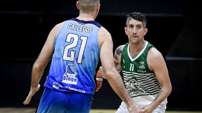 Treise fue el jugador de mayor valoración en el 2-0 sobre Hispano. (Foto Marcelo Endelli-La Liga)..