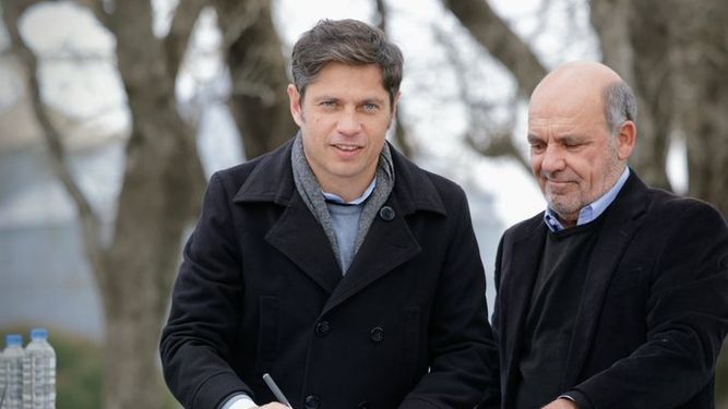 GOBERNADOR. Axel Kicillof anunció los acuerdos salariales que consensuó con los gremios.&nbsp;