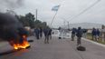 La protesta se lleva a cabo sobre la calle 9 del Parque Industrial y el corte de la calzada es total. La protesta se lleva a cabo sobre la calle 9 del Parque Industrial y el corte de la calzada es total.