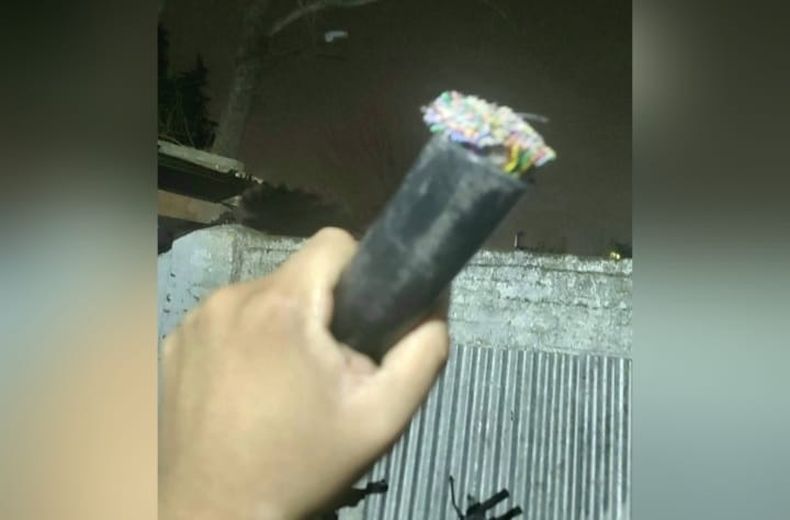 Los delincuentes fueron descubiertos mientras robaban unos 70 metros de cable.&nbsp;