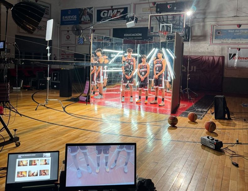 PArte de la magia del media day de Presidente Derqui para la Liga Federal 2025.