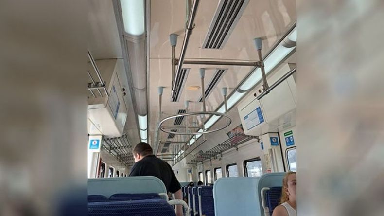 Qué lindo viajar en el Sanma con aire. Héctor O. Sequeira..