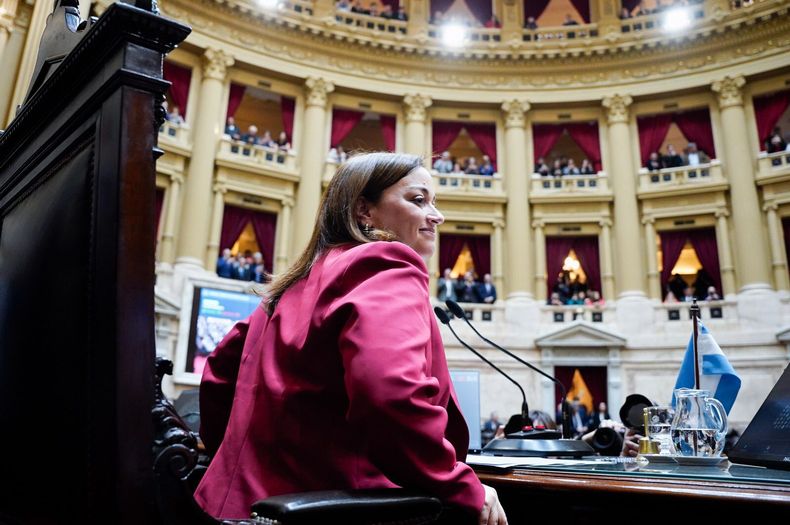 Cecilia Moreau, presidenta de la Cámara de Diputados de la Nación. &nbsp;