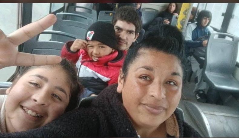 TRAGEDIA. La familia que falleció este lunes en José C. Paz al incendiarse su casa.