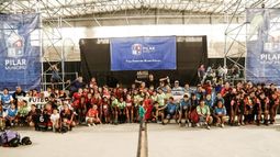 PREMIOS. Todos los galardonados en el “Verano en el Polideportivo”..
