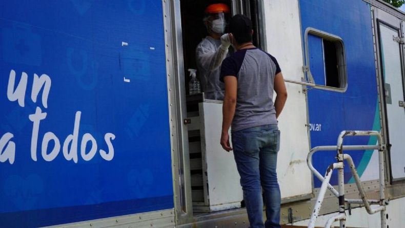 El promedio de casos diarios en la última semana fue de 107..
