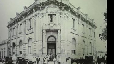 Año 1863. Primera sucursal del Banco Provincia, en San Nicolás..