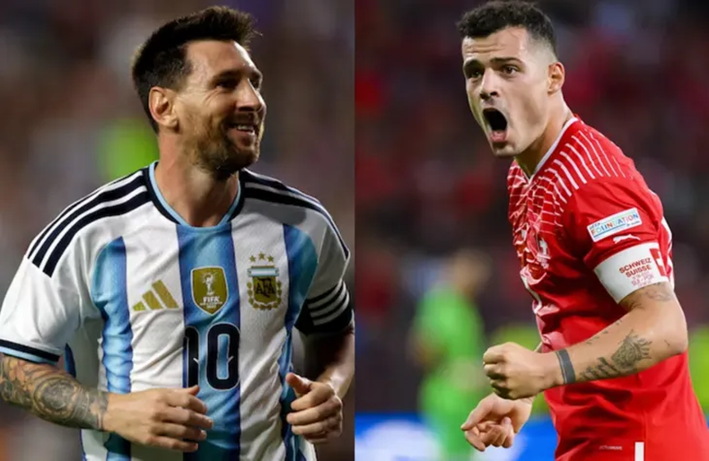 Argentina vs. Suiza. (Ámbito).