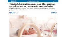 INTERNACIONAL. La polémica siguió al otro lado del Atlántico..