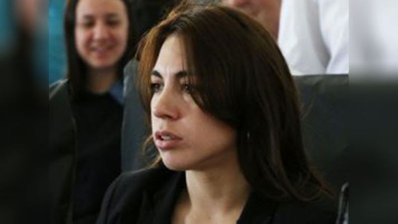 CARLA MORIGGIA. Hija de la víctima, fue encargada de la delegación de Astolfi, electa concejal de Cambiemos y actual funcionaria del área de Escrituras..