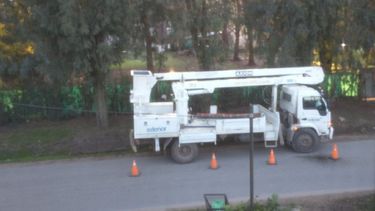 No debería @EdenorClientes respetar la época de poda, o mínimamente juntar la basura que genera? Dejaron todo el barrio sucio, una costumbre cada vez más habitual de esta empresa. Pedimos a @MunicipioPilar que venga a juntar las mismas. Es Perón, entre Alerces y Casuarinas, Manuel Alberti. Pablo Sabbath / @Pabloklos.