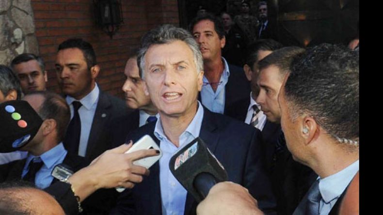 CUMBRE. Macri definió su encuentro con Cristina como “cordial”..
