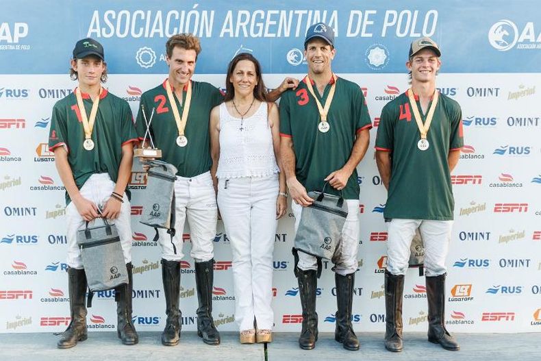 CAMPEÓN. Cría Yatay ganó la Copa Estímulo en la despedida del 2023.