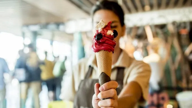 10 kilos de helado per cápita por año se consumen en la Argentina.