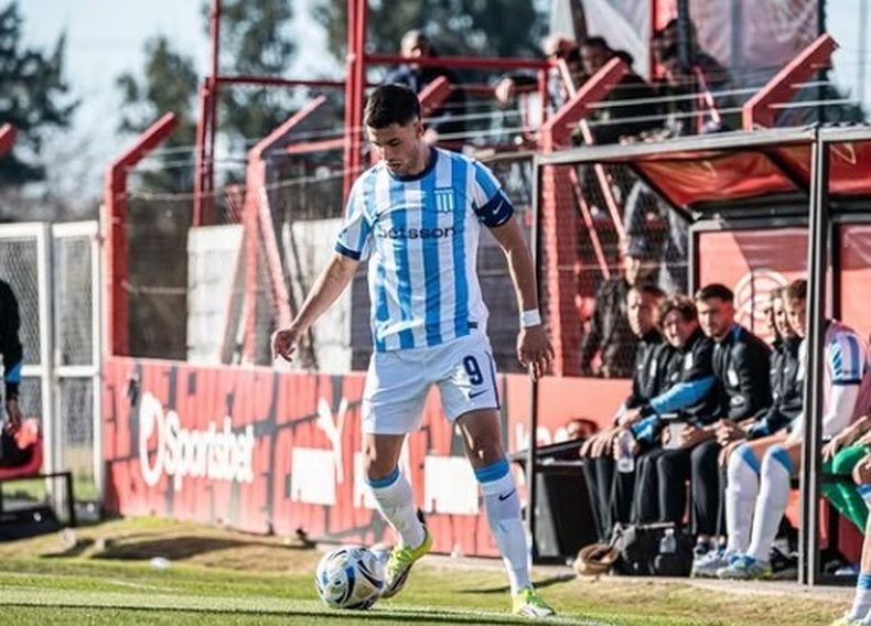 Francisco Fraga lleva 12 goles convertidos en la reserva de la Academia.