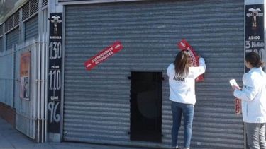FAJAS. Por ahora, son 303 los comercios clausurados..