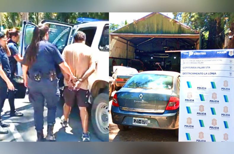 El propietario del taller fue detenido luego de que la policía hallara varios autos robados y desarmados.&nbsp;