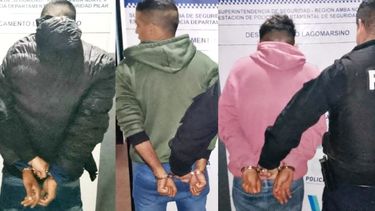Los tres detenidos tienen antecedentes.