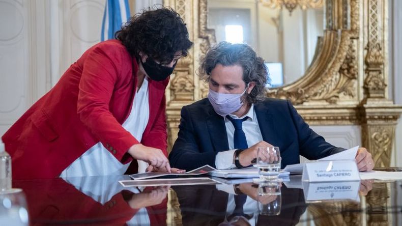 VIZZOTTI Y CAFIERO. Los expertos les pidieron medidas más duras..
