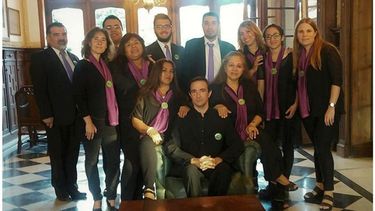 UN DOCENA. Los integrantes del coro despiden el año en el CCF..