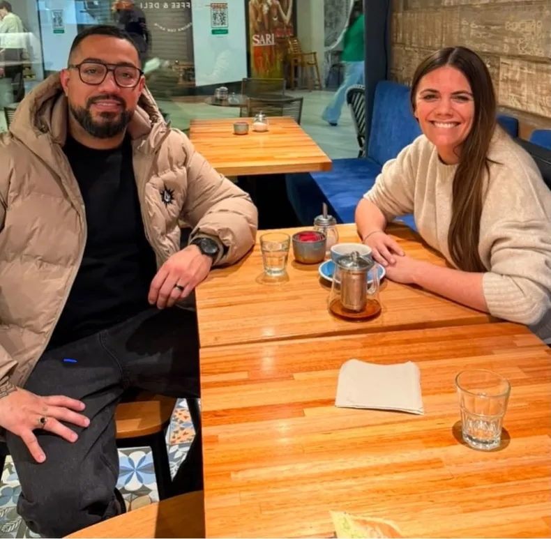 CUMBRE. María Ratti Repetto busca blindar el armado local con el coordinador regional, Luciano Olivera.