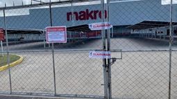 Clausuran el mayorista Makro por un caso de coronavirus