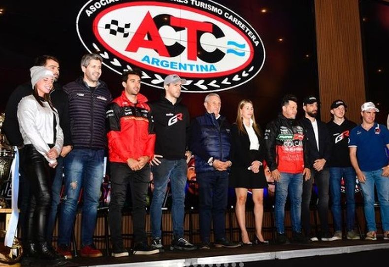 El Misil de Del Viso, Matías Rossi, en la presentación de la ACTC en Buenos Aires.