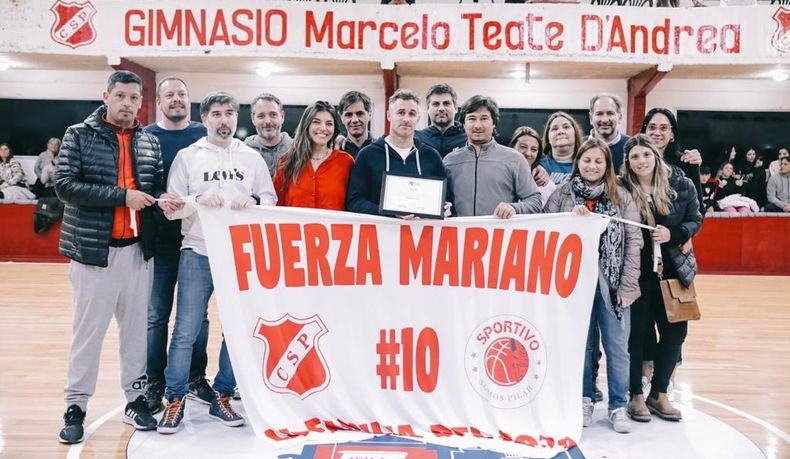El intendente se sumó al apoyo manifestado por el Club a Mariano Rabazano.&nbsp;