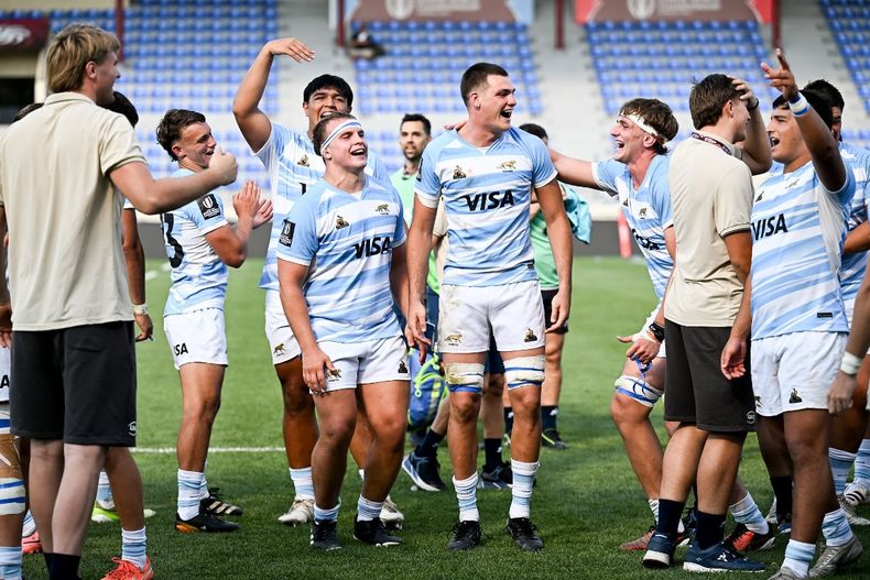 Los Pumitas y otro festejo en el Mundial Juvenil.