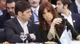 NUEVO CAPÍTULO. La expresidenta Cristina Fernández y el gobernador Axel Kicillof.