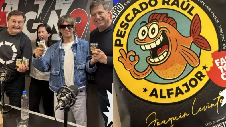 Joaquín Levinton lanzó su línea de alfajores. (eltribunodejujuy.com).