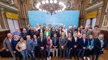 PRIMERA FILA. Achával es parte de los intendentes que van por la reelección de Kicillof. &nbsp;