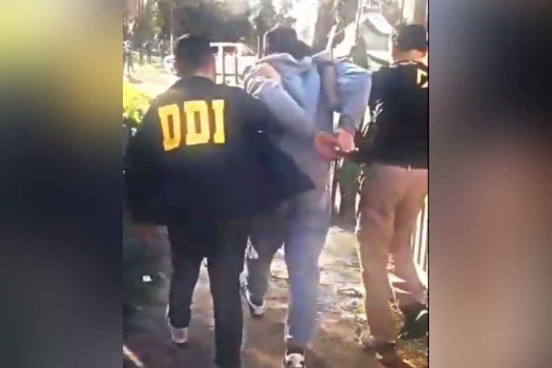 El ladrón fue detenido en Villa Astolfi este martes.