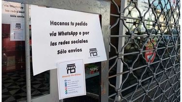 HACEN PIRUETAS. Los comercios buscan cómo sobrevivir..
