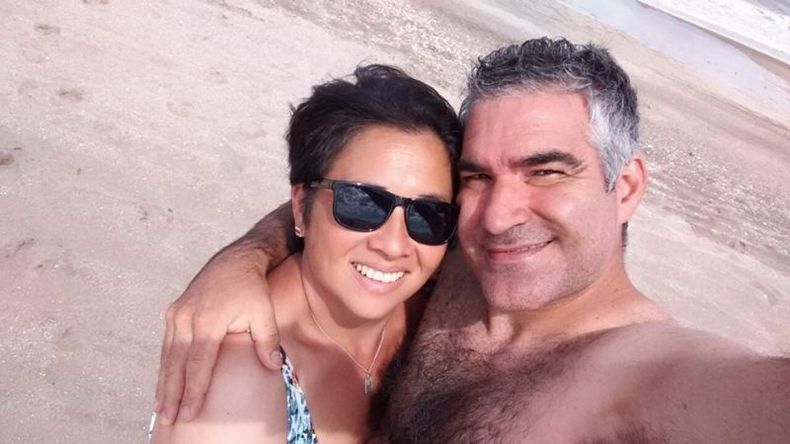 VÍCTIMA. Carolina Oliveto debió ser derivada a una clínica porteña..