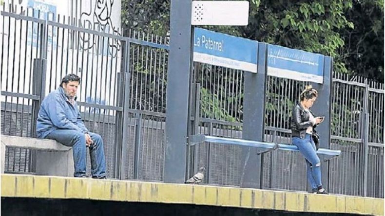 CERRADA. La estación La Paternal no tendrá parada..