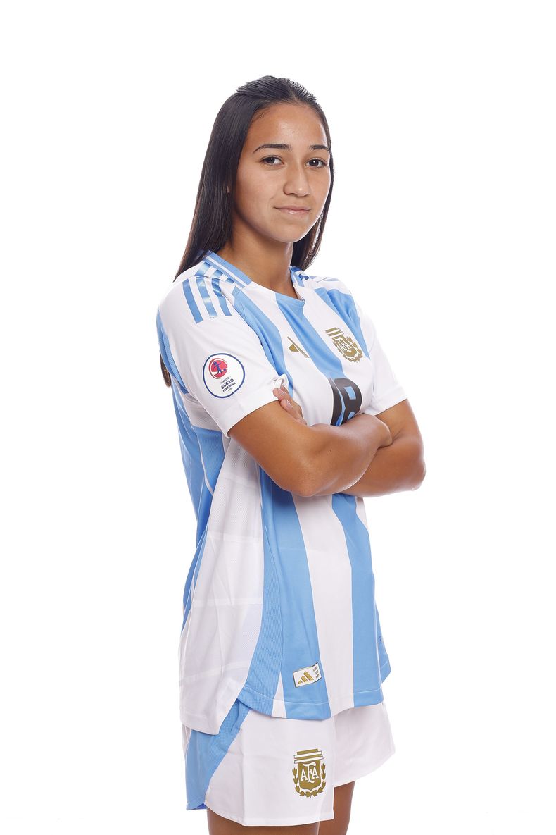 DEFENSORA. Belén Ludueña juega en River y disputó el Sudamericano Sub 17 en Chile 2022.