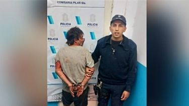 Día de la madre violento: el detenido tiene 41 años y está acusado de provocar destrozos dentro de la casa de su mamá.&nbsp;