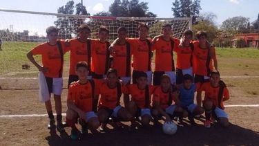 PROTAGONISTA. Uno de los equipos de Manzanares, que compite en el torneo..