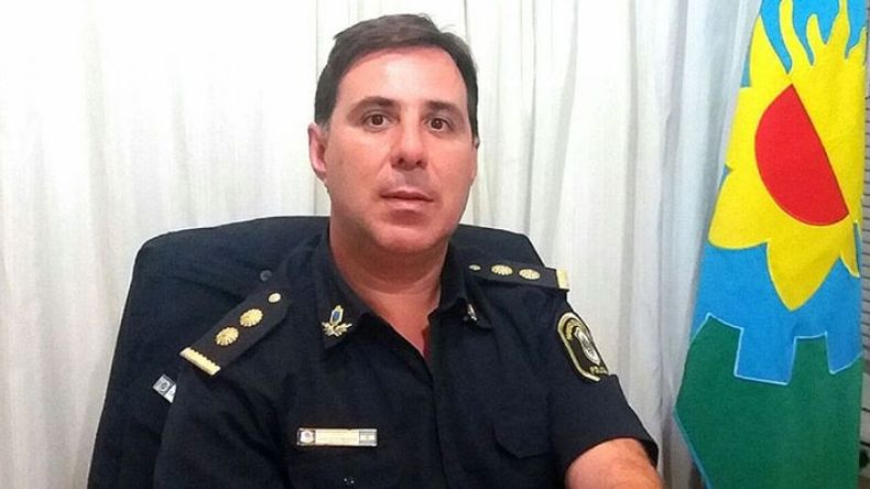 AUTORIDAD. El jefe de la policía dio precisiones sobre la denuncia..