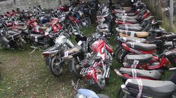 CAMBIO DE MANOS. Las motos van a parar a la policía..