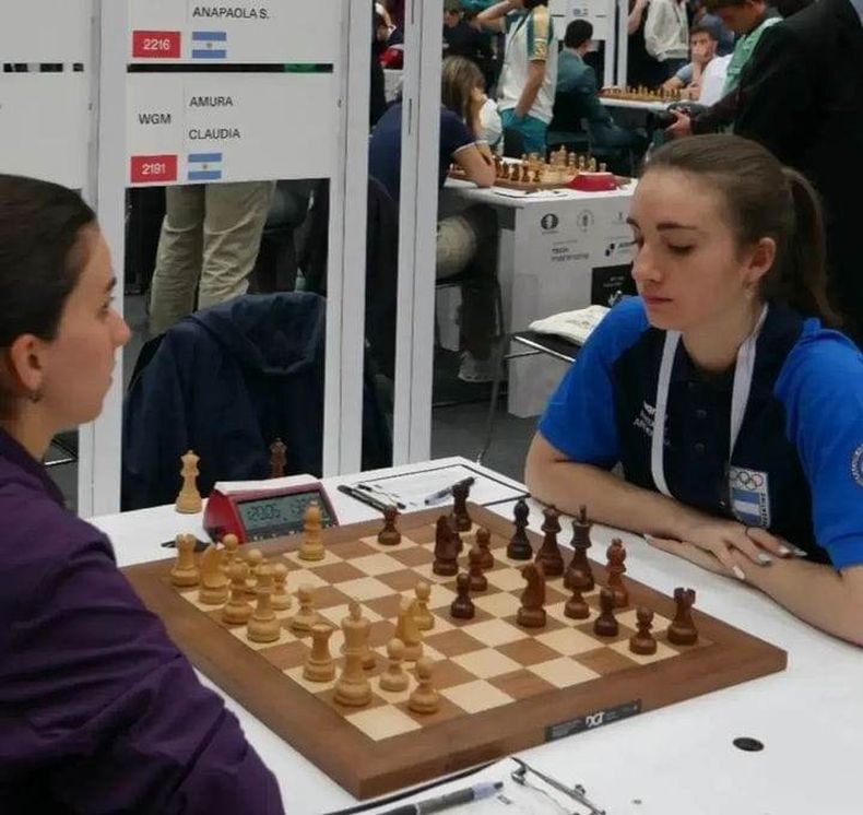 TABLAS. Candela Francisco en plena partida ante Mammadzada.