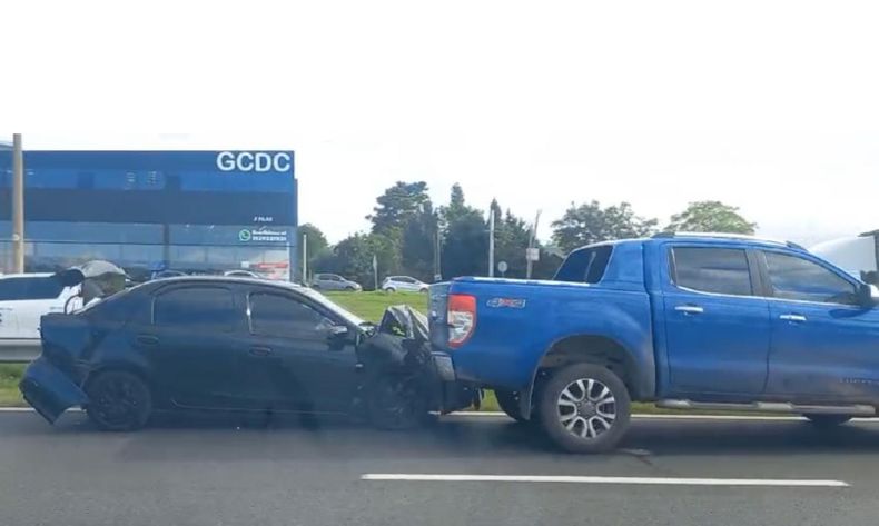 ACCIDENTED. El 46% de los conductores no respeta la distancia de frenado en Panamericana.&nbsp;