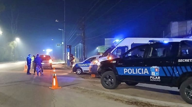 RUTA 26. Uno de los puntos donde se montaron los operativos.