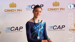 SUBCAMPEONA. Valentina Piccoli fue medalla de plata en la Copa Clausura A e Internacional, de Córdoba.