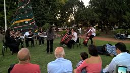 Orquesta en la plaza
