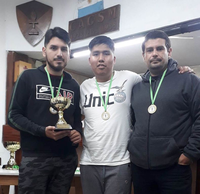 COPA. Delgado, Zárate y Herrera, tras ser 3º en el Torneo de Invierno de San Martín.