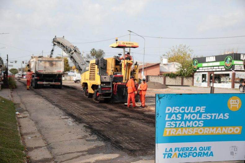 Las obras apunta a transformar una vía de comunicación fundamental para el centro del distrito.